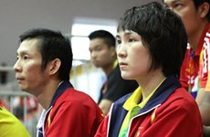 Female badminton player up in rankings