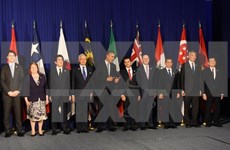 Leaders vow to bring TPP pact into force soon 