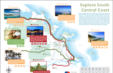 Map of tourism products in Vietnam’s central coast launched 