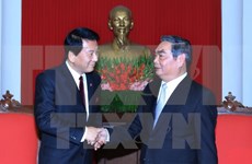Senior Party official receives Vietnam-Japan special ambassador 