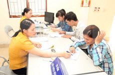 Vietnamese workers in Thailand get temporary work permits 