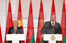 Belarusian President begins Vietnam visit 