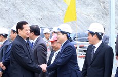 First Lai Chau hydropower turbine’s operation celebrated