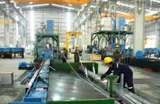 Work begins on a steel sheet plant in Nhon Hoi economic zone