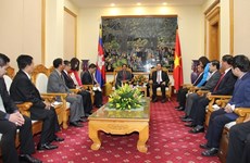Vietnam, Cambodia cooperate to ensure security, order 