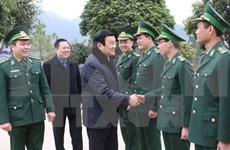 President continues tour of northern mountainous provinces
