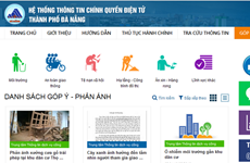 Da Nang launches online feedback site