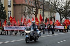 Overseas Vietnamese in Germany protest China’s acts in East Sea