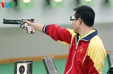Bronze for Vinh at world shooting cup 