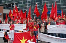 Vietnamese in RoK protest China’s illegal acts in East Sea 