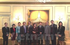 Vietnamese Ambassador wishes Lao Embassy happy New Year