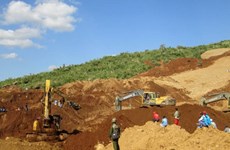 Myanmar landslide buries over 100 jade miners