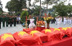 Martyrs’ remains reburied in HCM City