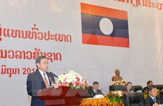 Lao Front’s 10th congress wraps up