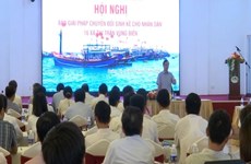 Quang Tri helps affected fishermen earn living 