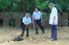 Formosa’s waste dumped in Ha Tinh removed