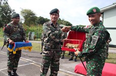 Indonesia, Malaysia hold joint military drill 