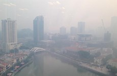 Singapore blanketed in haze