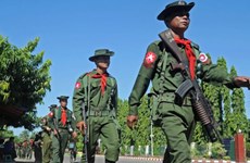 Myanmar conducts first joint military manoeuver