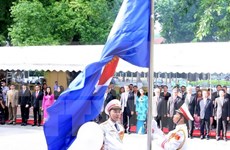 Flag raised in Hanoi to mark ASEAN founding anniversary