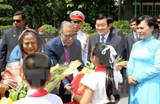 Bangladeshi President rounds off State visit to Vietnam