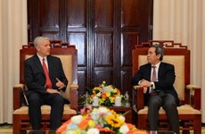 Bank governor meets with new ADB country director 
