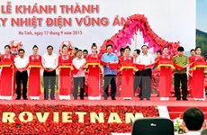 PM attends Vung Ang 1 thermo-power plant inaugural ceremony 