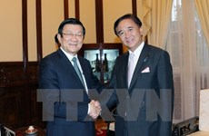 President greets Governor of Japan’s Kanagawa prefecture 