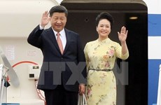 State welcome ceremony accorded to Chinese Party chief