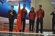 Vietnamese finswimmers finish third at champs 