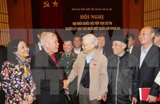 Party Chief meets with Hanoi voters 