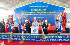 Work begins on Dung Quat project in Quang Ngai 