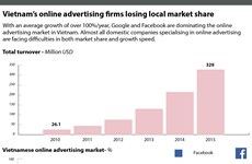 Vietnam's online advertising firms losing local market share