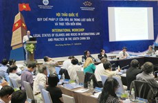 Call for peace, stability in East Sea repeated at int’l workshop