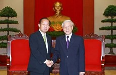 Party chief receives Japan’s LDP general secretary