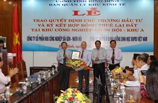 Binh Dinh licenses three new pharma, cosmetics projects