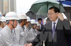 China’s top legislator visits under-construction friendship palace