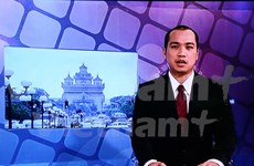 Lao National TV airs first news programme in Vietnamese