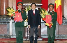  Military officials promoted to General