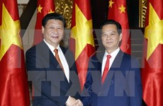 Vietnamese PM meets with Chinese top leader