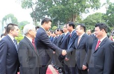 Chinese leader concludes Vietnam visit