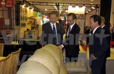Made-in-Vietnam woodwork products, decoration showcased