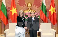 National Assembly Chairman greets Bulgarian Vice President 