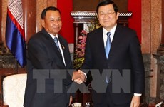 President confident in ties between Vietnamese, Cambodian legislatures