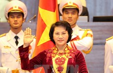 Nguyen Thi Kim Ngan elected as NA Chairwoman 