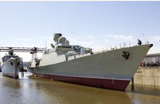  Vietnam launches Russian-made frigate