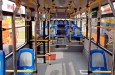 Bus route linking Hanoi, Noi Bai airport launched