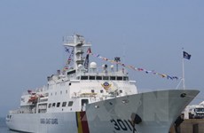 Korean training vessel docks in Da Nang, starts Vietnam visit 
