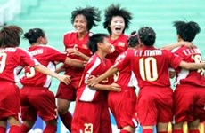 Vietnam in Asian Women’s Football Champs 2017