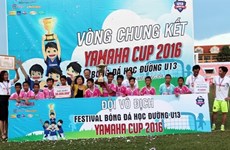 Hai Duong school claims U-13 students’ Yamaha Cup